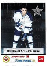 1998-99 Sudbury Wolves Police #6 Derek MacKenzie