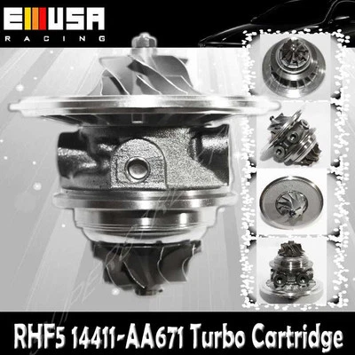 CARTUCHO CHRA turbo cargador RHF5 14411AA671 para 05-09 Subaru Legacy GT 2,5 L Foto 1 de 4