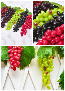 Mini-Simulations-Frucht-Trauben-Bündel Kunststoff-Fake-Obst