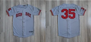 Boston Red Sox Baseball Shirt Nike Gray Women Size XL Lady Jersey - Picture 1 of 8