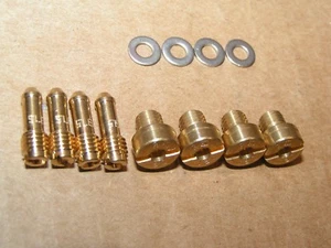82-83 XJ650L XJ650 XJ 650 Seca Turbo Mikuni CARBURETOR stage 2 jet kit 37.5 130 - Picture 1 of 1