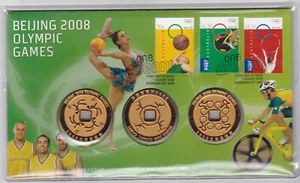 L3644 Australia 2008 Beijing Olympic Games numbered pmc pnc - Picture 1 of 2