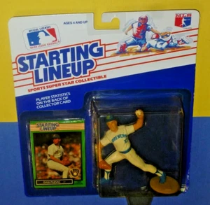 1989 DAN PLESAC Milwaukee Brewers Rookie #37 sole Starting Lineup - Picture 1 of 3