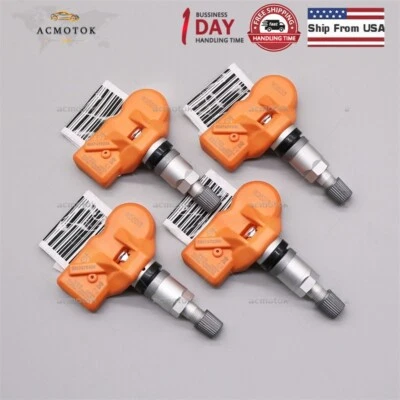 Set of 4 NEW Tire Pressure Sensor TPMS For BMW Mini TPMS 433MHz 36106856227 - Image 1 of 4