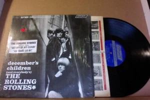 1965 Lp Album THE ROLLING STONES December's Children w shrink & ORIGINAL STICKER - Picture 1 of 15