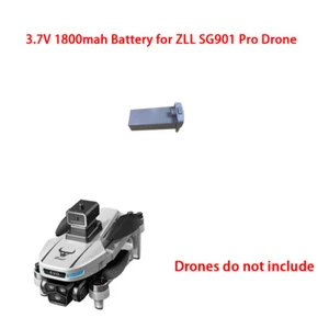 Original 3,7V 1800mAh Akku Ersatz Zubehör für ZLL SG901 Pro Drohne Quadrocopter - Bild 1 von 1