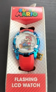 Reloj pulsera digital Super Mario Bros 2022 Mario Accutime Nintendo - Imagen 1 de 6