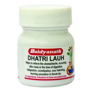 Baidyanath Dhatri Lauh Ayurvedic 40 Tablets Improve Digestive Health (Pack of 2) - Picture 1 of 6