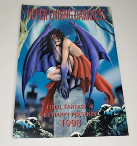 Vintage Final Fantasy VII 7 Doujinshi Manga Never Ending Darkness Vincent x Cid - Picture 1 of 3