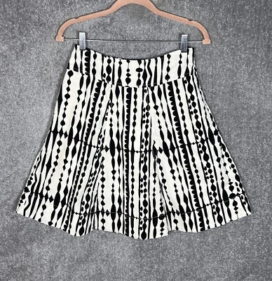 Falda acampanada Anthropologie matasellos pana línea A mujer talla 2 bolsillos forrada Foto 1 de 4