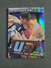 NATE DIAZ UFC FIGHT MAT RELIC CARD 2010 TOPPS Main Event MMA RARE FMR-ND