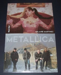 MELANIE MARTINEZ-METALLICA-KAMUFLE Turkish 2019 Magazine CENTERFOLD POSTER 53120 - Picture 1 of 2