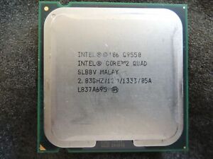Intel Core 2 Quad Q9550 2.83GHz 12MB Cache 1333MHz SLAWQ CPU LGA775 Processor