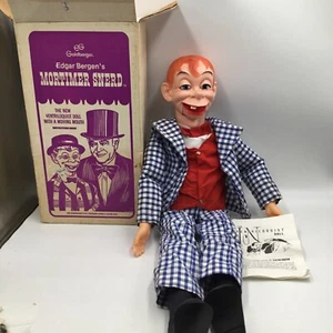 Goldberger Celebrity Mortimer Snerd 30" Bauchrednerpuppe, kein Hut, reparaturbedürftig - Bild 1 von 14