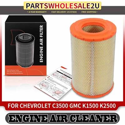 Filtro de aire del motor para camioneta Chevrolet C1500 C3500HD GMC C6500 Topkick Yukon Foto 1 de 4
