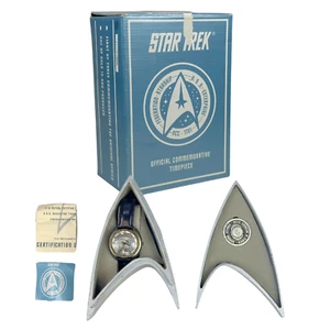 Star Trek Official Commemorative Limited Edition Timepiece By Fossil 1995 - Picture 1 of 7