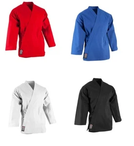 ProForce Lightning 8oz Martial Arts Karate Traditional Jacket/ Top - 55/45 Blend - Picture 1 of 5