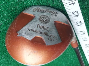 Rawlings Three Titanium Alloy 15 Degree Fairway Wood. Low Torque Graphite. 44" - Picture 1 of 9