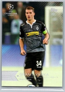 2015-16 TOPPS UEFA CHAMPIONS LEAGUE SOCCER 102 GRANIT XHAKA MONCHENGLADBACH - Picture 1 of 2
