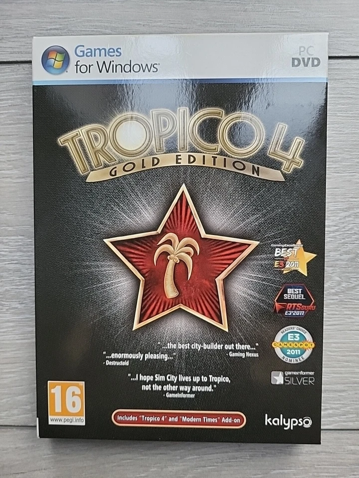 Tropico 4 Gold Edition PC GAME DVD ROM - Image 1 of 1