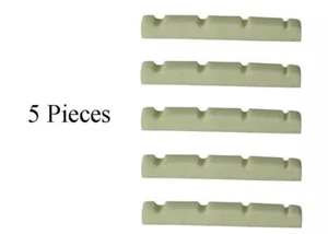 Guitar Nut Urea Resin For Jazz Bass 40mm x 3.5mm Ivory 5 Pcs - Picture 1 of 4