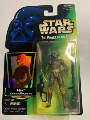Figura de acción Star Wars (Kenner) Potf2 Green Card (4-Lom) (1997) Foto 1 de 4