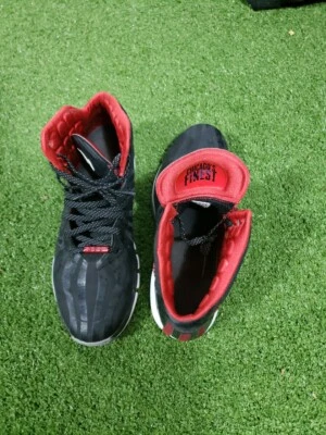 Adidas D Rose 4.5 Black Scarlet Size 13 Sneakers Chicagos Finest Shoes  - Image 1 of 3