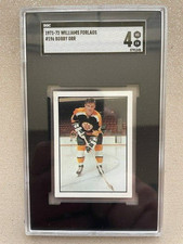 1971-72 WILLIAMS FORLAGS #196 BOBBY ORR SGC 4