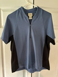 Neu Damen L.L. Bohnen Viertelreißverschluss Fahrradtrikot groß - Bild 1 von 3