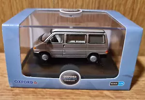 Oxford Diecast 76T4005 VW T4 Westfalia Camper Silver Grey - Picture 1 of 1