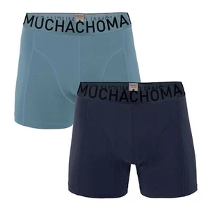 Muchachomalo Herren 2er Pack Shorts SOLID Größe M - XL Navy/Blau NEU - Bild 1 von 1