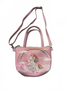 Unicorn Girls Purse for Kids, Cute Toddler Purse, Rainbow Crossbody Bag  - Picture 1 of 1