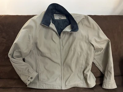 Pacific Trail Para Hombre 2XL - Chaqueta Forrada a Prueba de Intemperie - Color Caqui Tostado - EXT ESTADO Foto 1 de 4