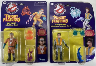 Cazafantasmas reales con características de miedo. Peter Venkman y Ray Stantz de Kenner Foto 1 de 4