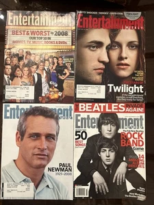Entertainment Weekly Magazine Lot of 4 (2008-2009) - Picture 1 of 1