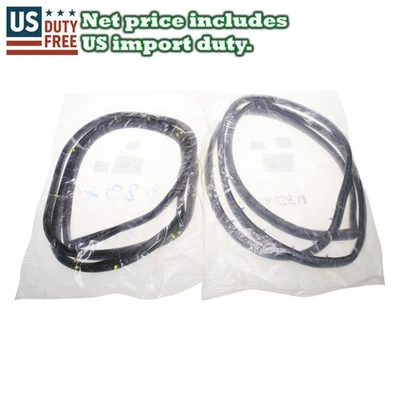 Conjunto de tiras meteorológicas porta traseira compatível com Mazda Familia BD GLC 323 BD124 4 portas sedã 80-85 - Imagem 1 de 4