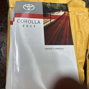2017 TOYOTA COROLLA OWNERS MANUAL OPERATORS USER GUIDE BOOK - Picture 1 of 2