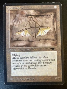 English - MTG Ornithopter - MP - Antiquities - Picture 1 of 2