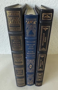 Lot 3 Franklin Library SIGNED First Edition: God Knows, Nine Women, Diary Yuppie - Picture 1 of 10