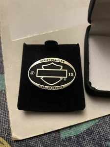 Harley-Davidson 15 Jahre Service Pin Anstecker in Box - Bild 1 von 2