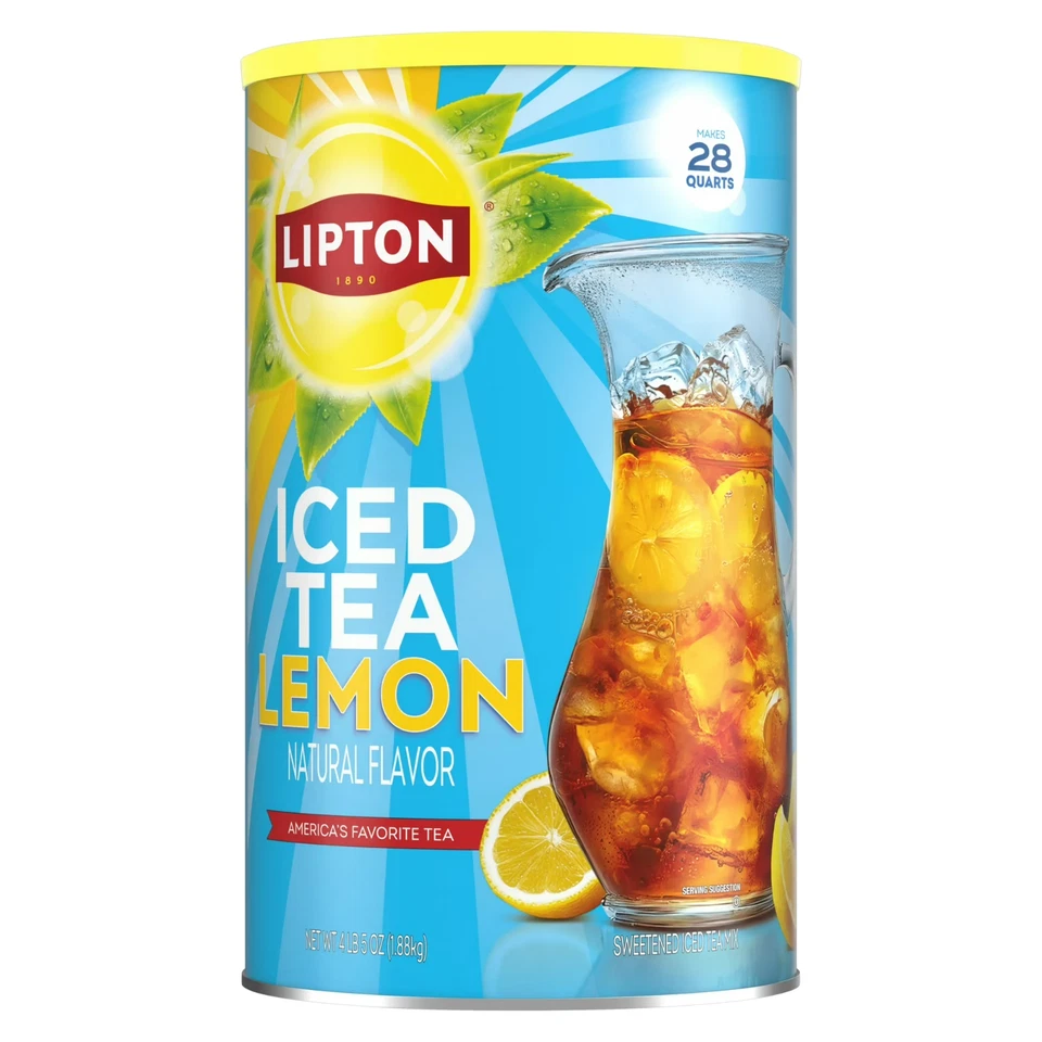 Mezcla de té dulce en polvo Lipton Southern, 28 cuartos de galón Foto 1 de 4