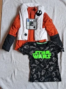 Disney Store Rebel Flight Jacket And Star Wars T Shirt. Age 4. - Picture 1 of 5