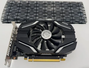 MSI Nvidia GeForce GTX 1050 Ti OC 4GB GDDR5 GPU (Fully Tested) - DP, HDMI, DVI - Picture 1 of 2