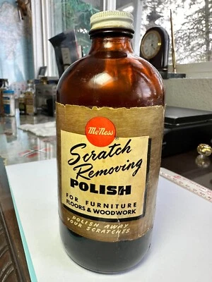 Vintage McNess Scratch Removing Polish FREEPORT ILLINOIS FURST MCNESS CO. - Image 1 of 4