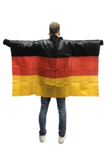 2x Alemania bandera bandera bandera hombro bandera cuerpo bandera abanico bandera - Imagen 1 de 3