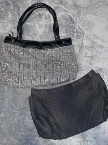 Thirty One 31 Geldbörse schwarz mit 2 Röcken schwarz & weiß & ein einfarbig schwarzer Rock - Bild 1 von 17