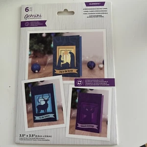 Gemini's Christmas - Elements Interchangeable Tunnel Cut Out Die - Picture 1 of 7
