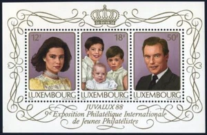 Luxembourg 776 ac sheet,MNH.Michel Bl.15. Family of Prince Henri,1988. - Picture 1 of 1