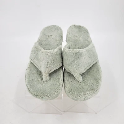 Tanga Acorn Wms Spa con zapatillas de espuma viscoelástica premium, verde claro, 6,5-7,5 EE. UU. Foto 1 de 4