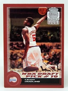 2000-01 Topps Tip-Off  Clippers Basketball Card #134 Keyon Dooling Rookie - Picture 1 of 2